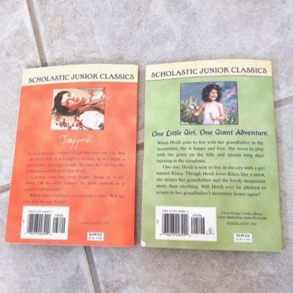 Book Novel Heidi and Gulliver's Stories - Picture 4 of 4